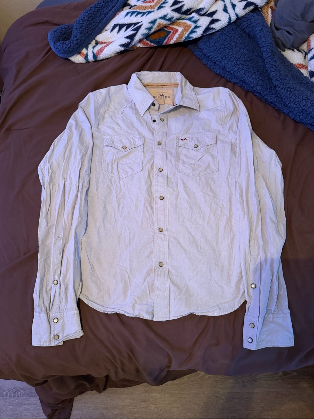 Mens Hollister Y2K Long Sleeve